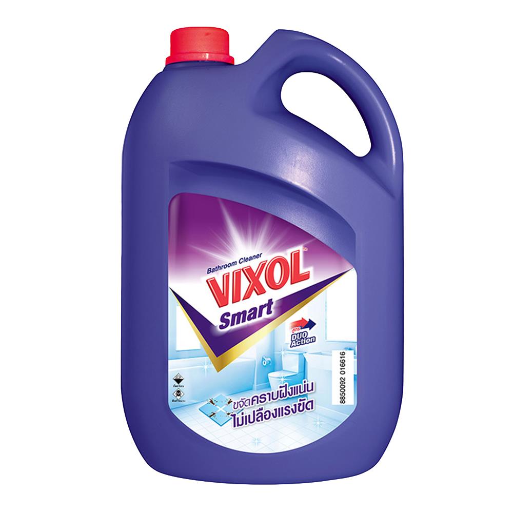 น้ำยาทำความสะอาดห้องน้ำ VIXOL 3,500ml ม่วง