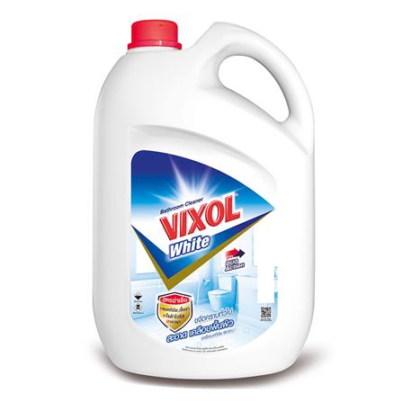 น้ำยาทำความสะอาดห้องน้ำ VIXOL 3,500ml ขาว