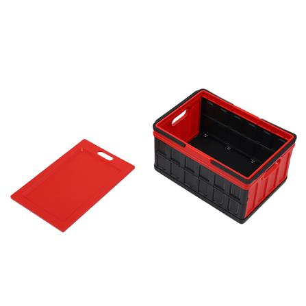 กล่องเครื่องมือ พับเก็บได้ MATALL 32 ลิตร สีดำ-แดง_3