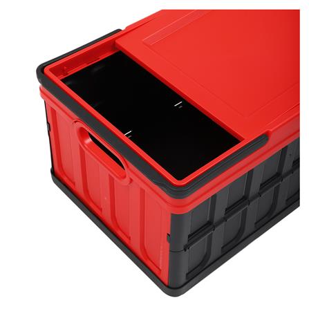 กล่องเครื่องมือ พับเก็บได้ MATALL 32 ลิตร สีดำ-แดง_4