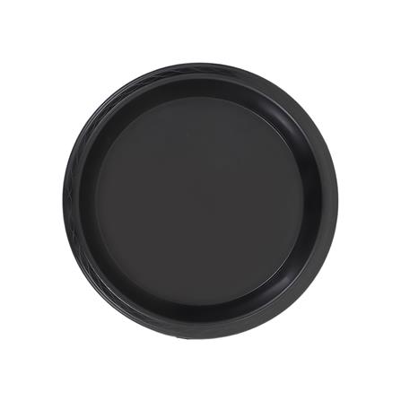 จานพลาสติก รองกระถาง SPRING 10 นิ้ว สีดำ_2