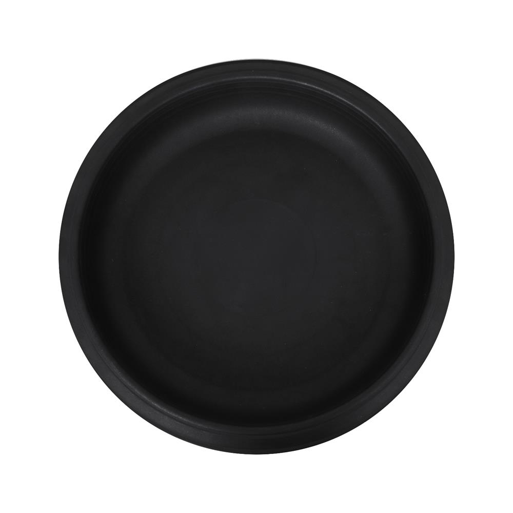 จานพลาสติก รองกระถาง SPRING 20 นิ้ว สีดำ