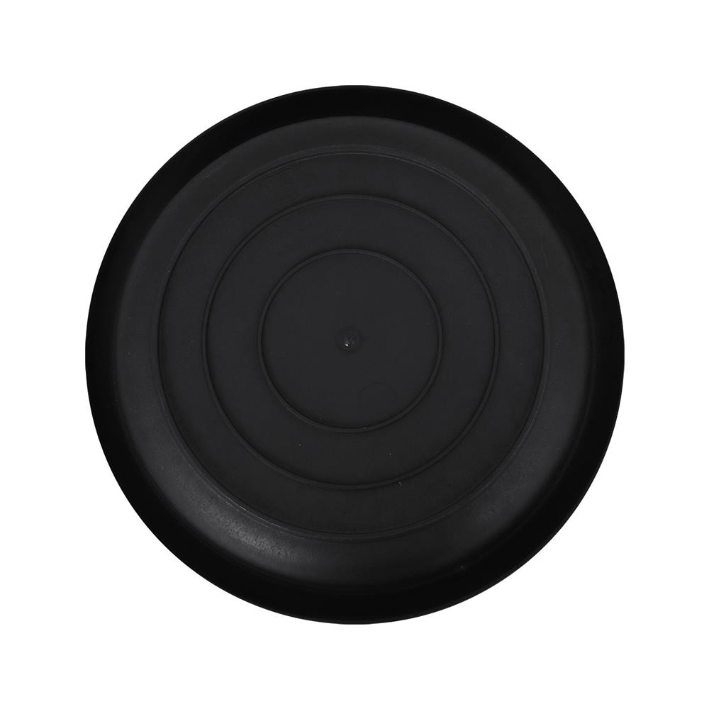 จานพลาสติก รองกระถาง SPRING 20 นิ้ว สีดำ