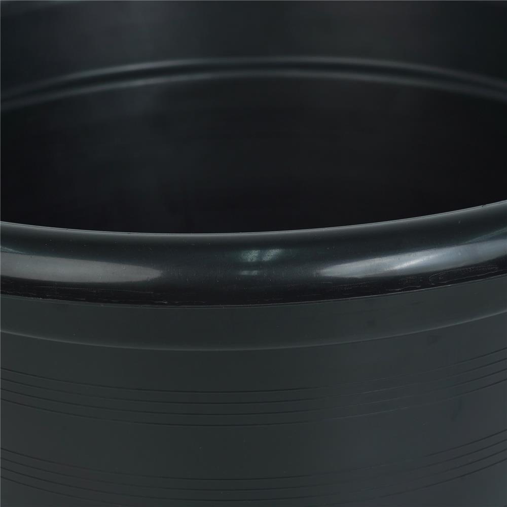 กระถางพลาสติก SPRING A17 สีดำ