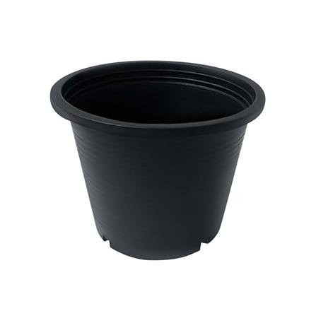 กระถางพลาสติก SPRING A17 สีดำ
