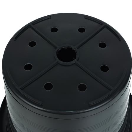 กระถางพลาสติก SPRING A17 สีดำ_3