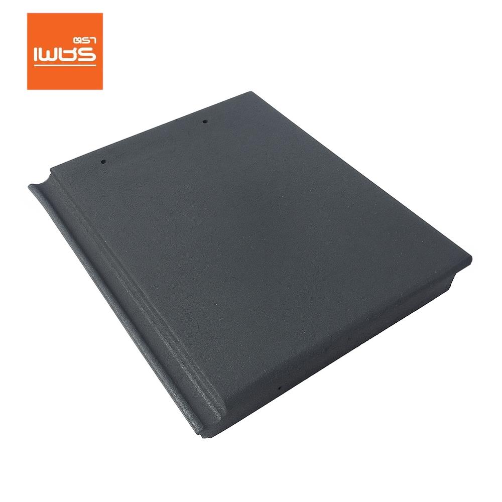 กระเบื้องหลังคาอดามัส แบบเรียบ ตราเพชร 33x42x2.3 ซม. สีเทาอัคนิล