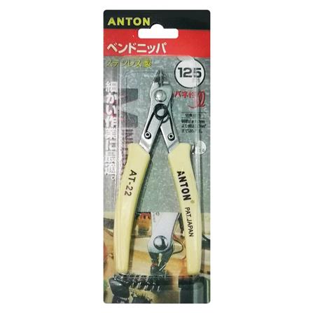 คีมตัดสายไฟ ปากงอ ANTON 5 นิ้ว_0