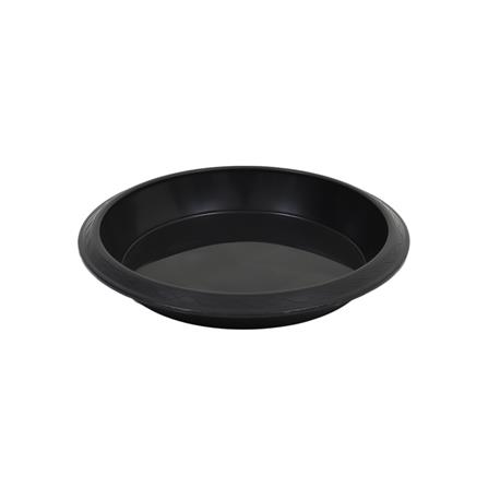 จานพลาสติก รองกระถาง SPRING 12 นิ้ว สีดำ_0