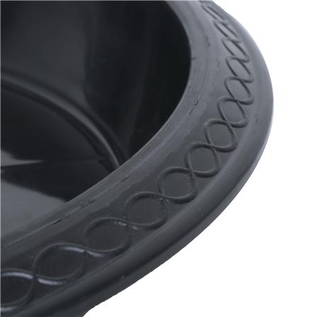 จานพลาสติก รองกระถาง SPRING 15 นิ้ว สีดำ_2