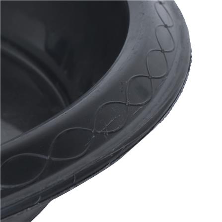 จานพลาสติก รองกระถาง SPRING 17 นิ้ว สีดำ_1