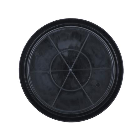 จานพลาสติก รองกระถาง SPRING 17 นิ้ว สีดำ_3