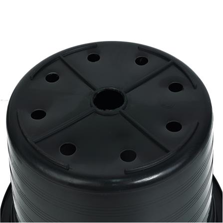 กระถางพลาสติก SPRING A15 สีดำ_3