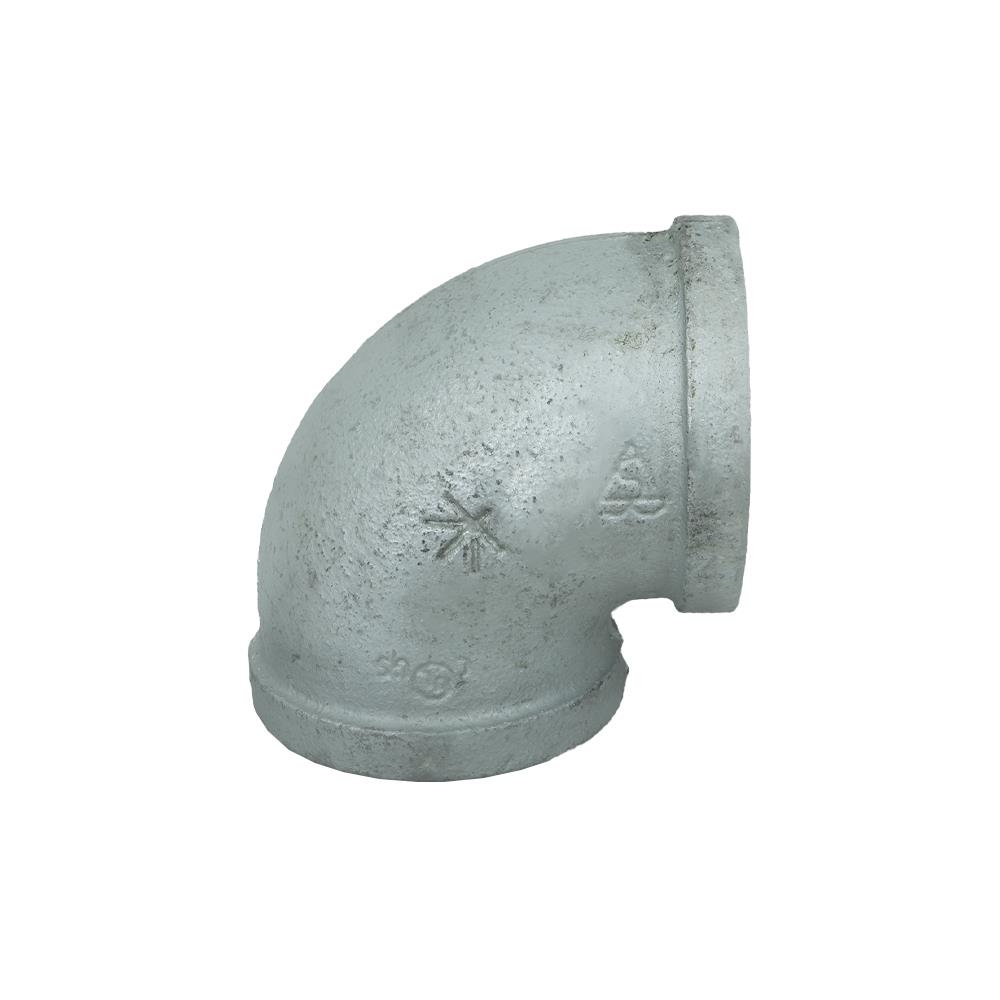 ข้องอเหล็ก 90 องศา เกลียวใน CITY 2 นิ้ว สีเทา