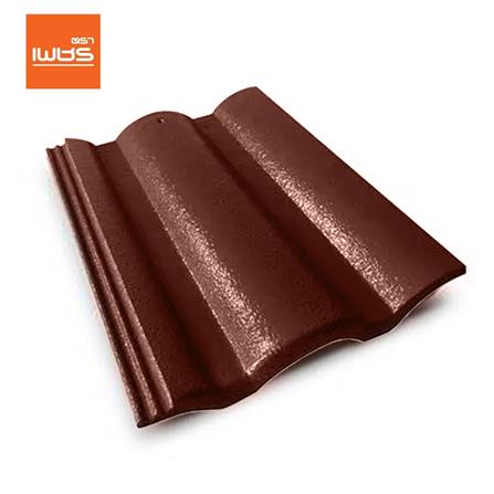 กระเบื้องหลังคาคอนกรีต ตราเพชร CT เพชร 33x42x5.2 ซม. สีน้ำตาลนนทรี_0