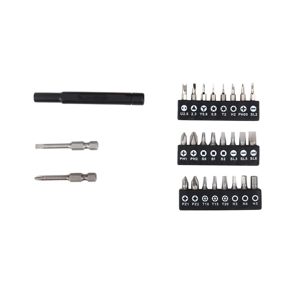 สว่านไขควง BLACK&DECKER BD40K27-B1 4 โวลต์