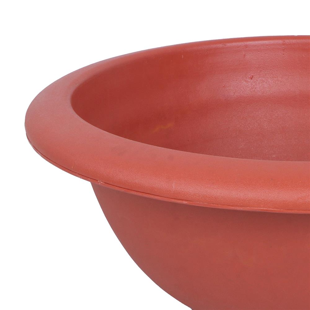 อ่างบัวพลาสติก SPRING NO.340 สีอิฐ