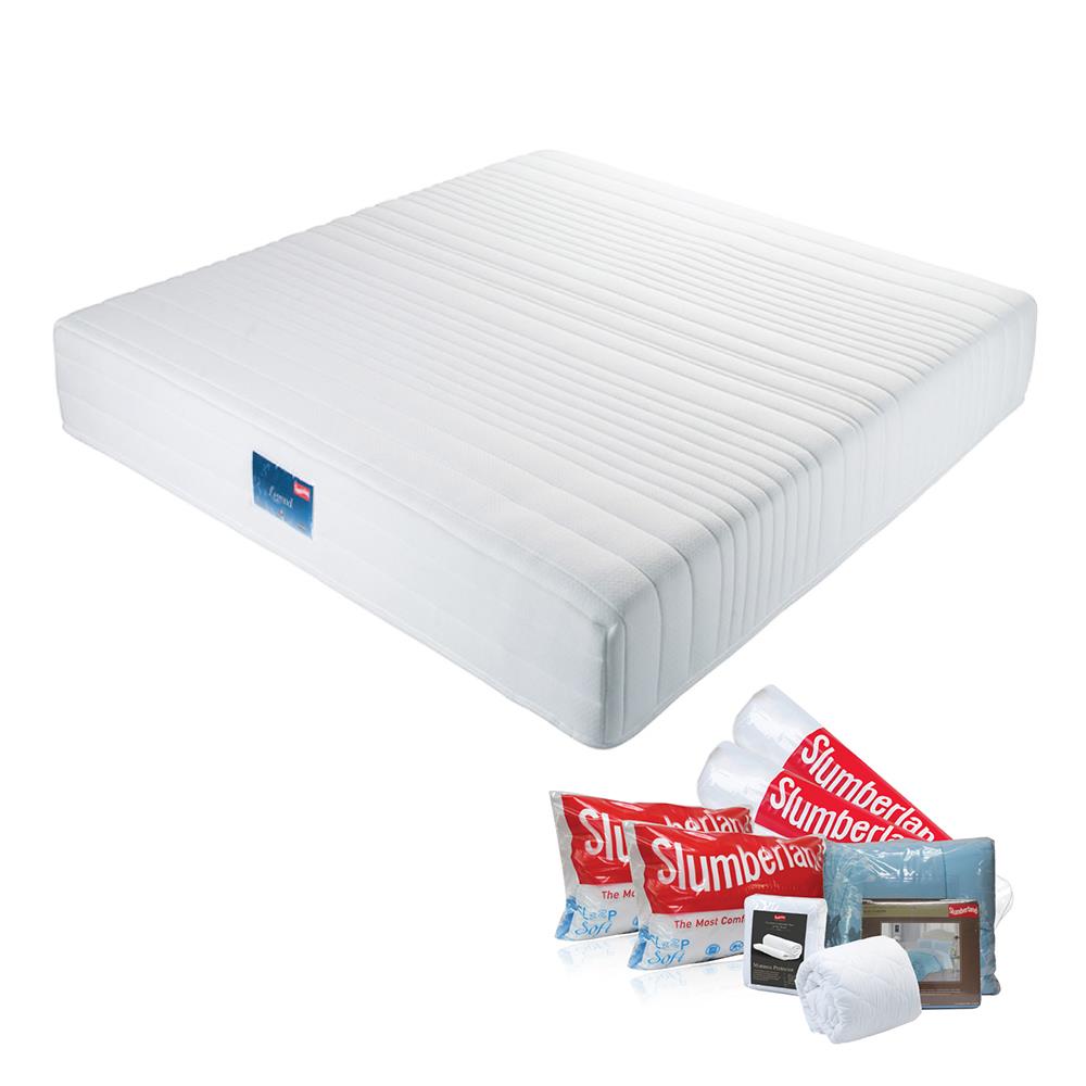 ที่นอน 6 ฟุต SLUMBERLAND LEGEND พร้อมชุดเครื่องนอน 11 ชิ้น