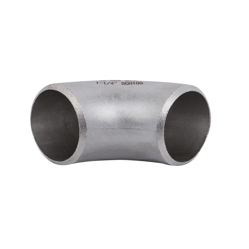 ข้องอ 90 องศา เชื่อมบาง CITY SUS 304 เบอร์ 10 1 1/4 นิ้ว