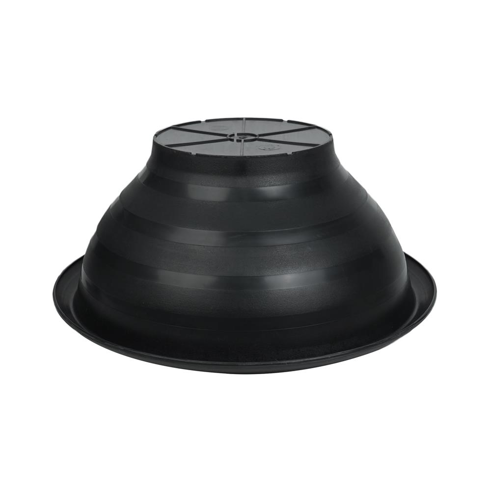 อ่างบัวพลาสติก SPRING C18 สีดำ