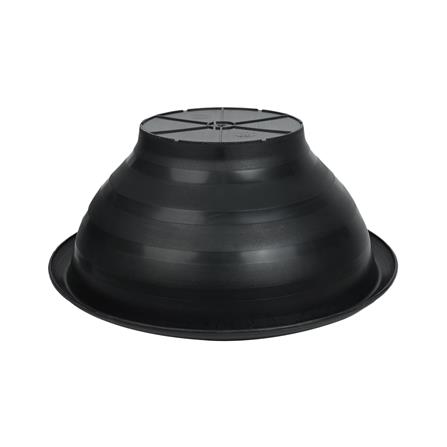 อ่างบัวพลาสติก SPRING C18 สีดำ_1