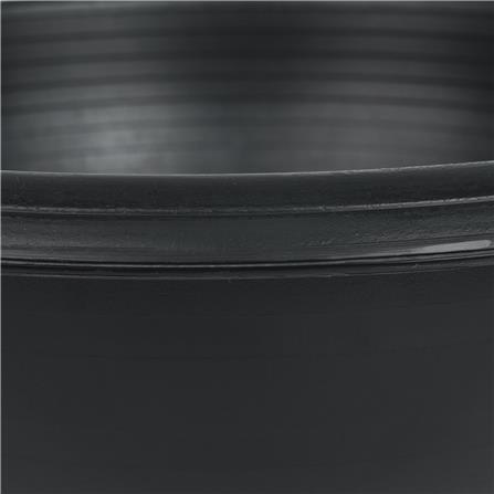 อ่างบัวพลาสติก SPRING C18 สีดำ_2