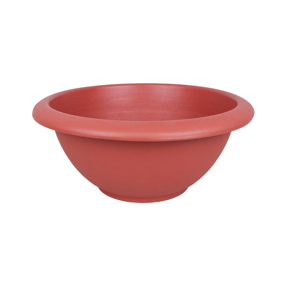 อ่างบัวพลาสติก SPRING NO.350 สีอิฐ