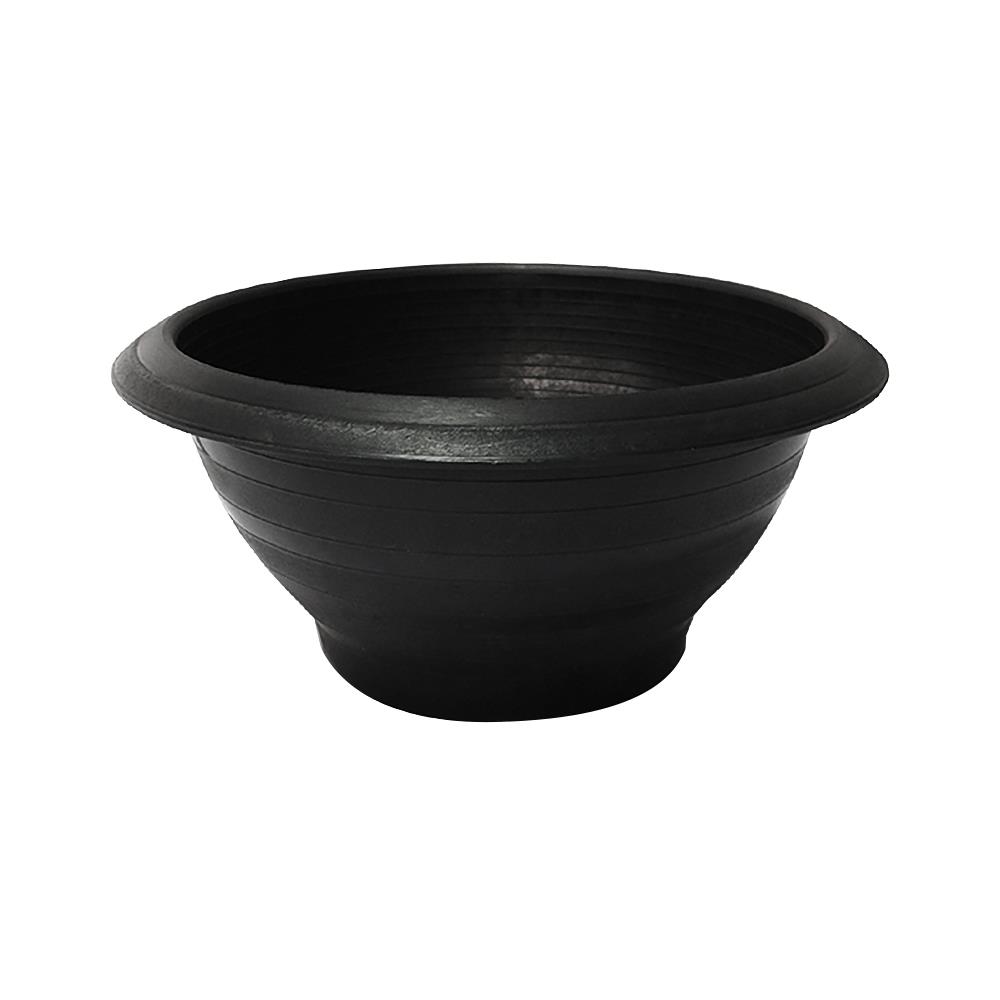 อ่างบัวพลาสติก SPRING C16 สีดำ