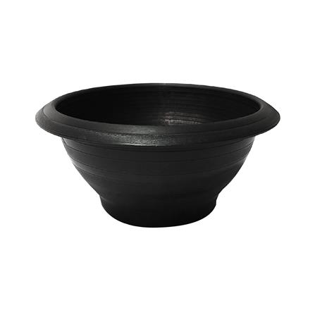 อ่างบัวพลาสติก SPRING C16 สีดำ_0