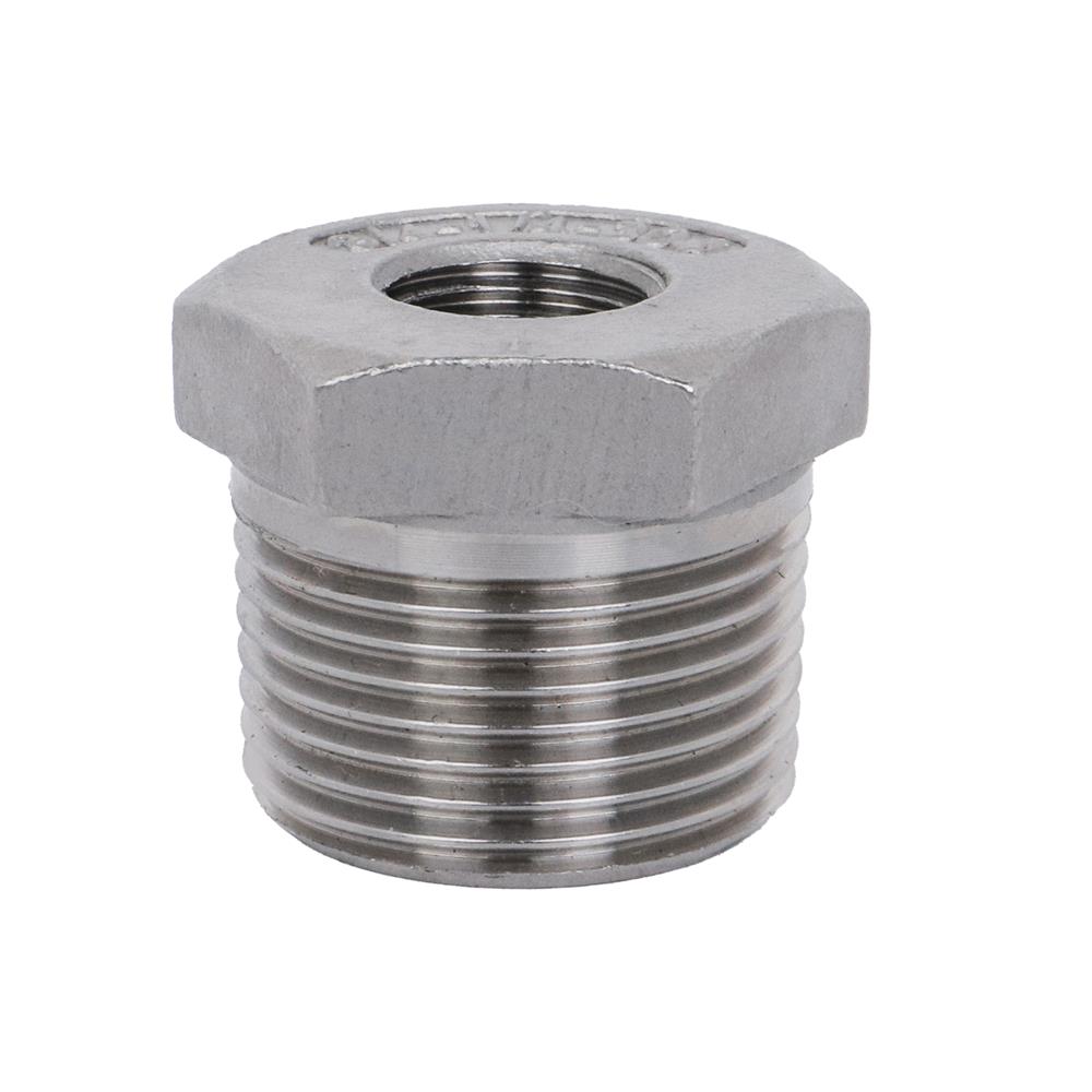 ข้อลดเหลี่ยมเกลียว CITY SUS 304 3/4X1/4 นิ้ว