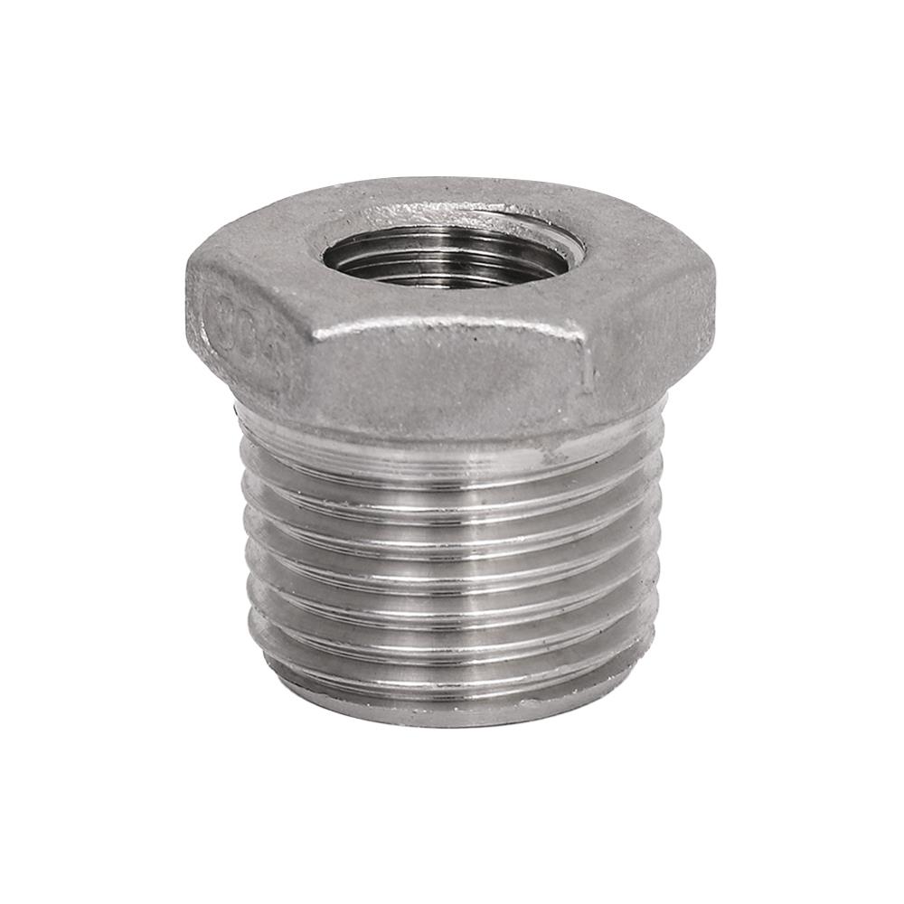 ข้อต่อลดเหลี่ยมเกลียวประปา CITY 1/2x1/4 นิ้ว