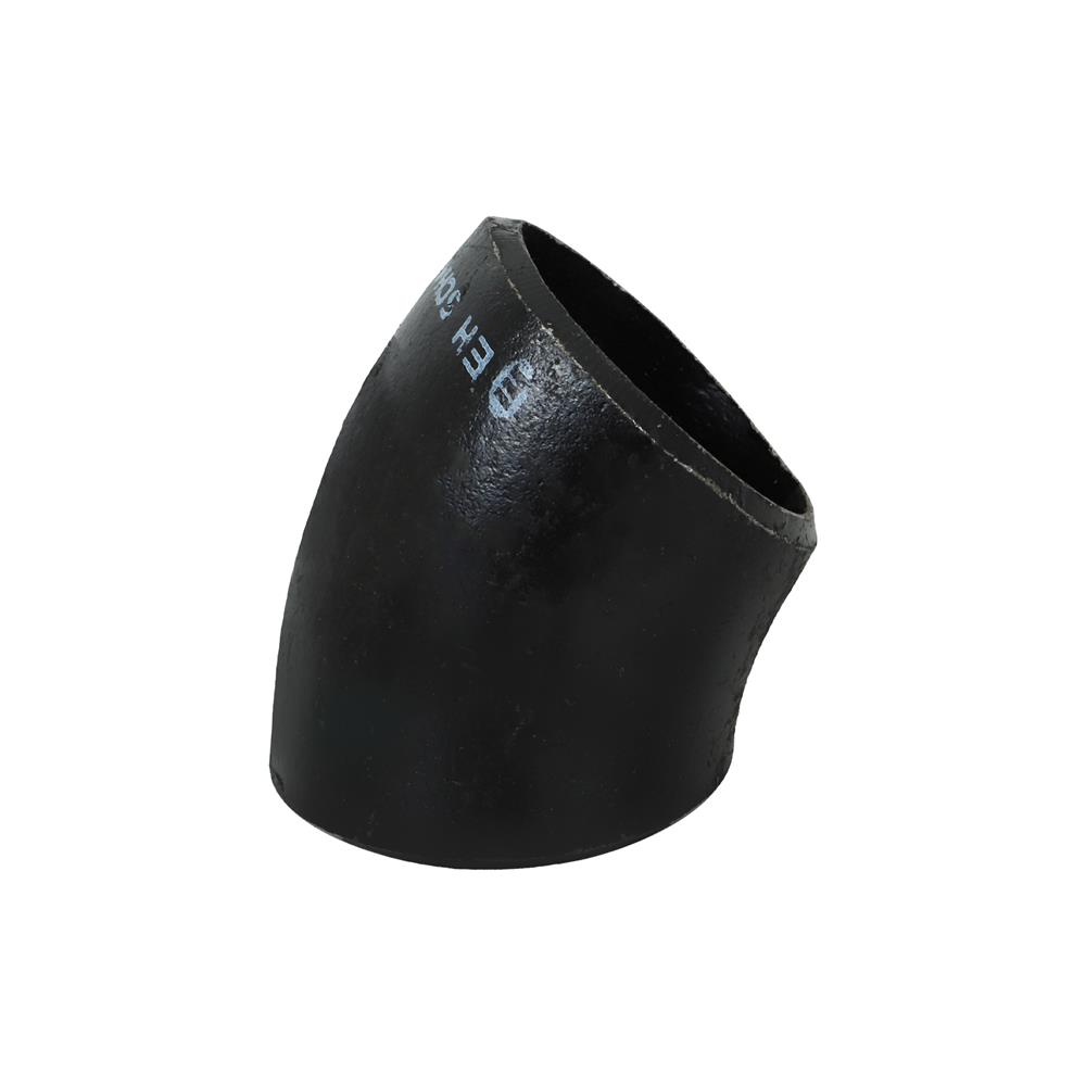 ข้องอเหล็ก 45 องศา CITY 2 นิ้ว สีดำ