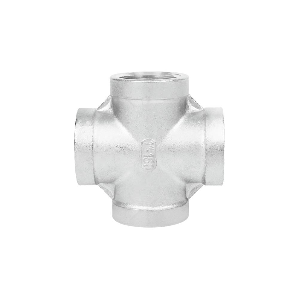 สี่ทางเกลียวใน CITY SUS 304 1 นิ้ว