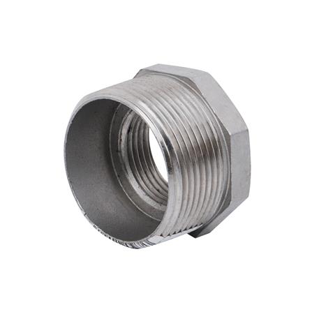 ข้อลดเหลี่ยมเกลียว CITY SUS 304 1 1/2X1 นิ้ว_1