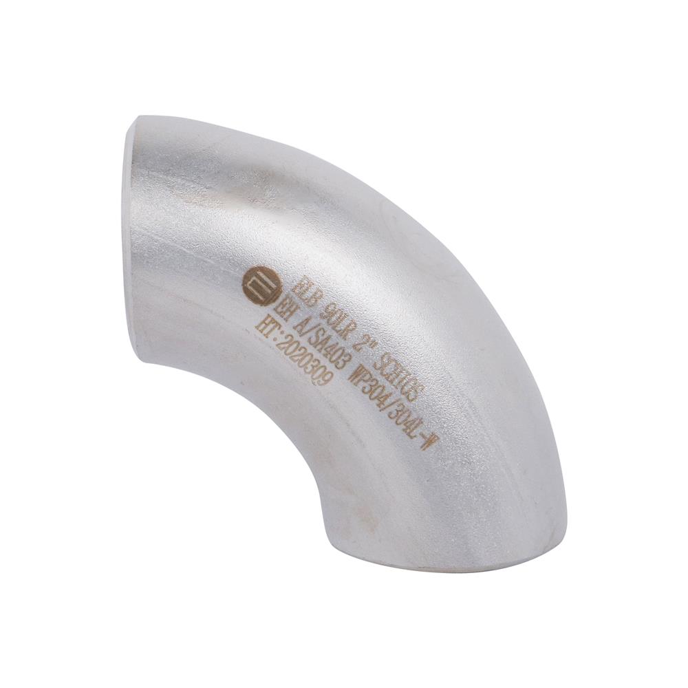 ข้องอ 90 องศา เชื่อมบาง CITY SUS 304 เบอร์ 10 2 นิ้ว