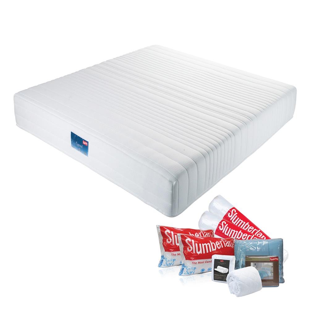 ที่นอน 5 ฟุต SLUMBERLAND LEGEND พร้อมชุดเครื่องนอน 11 ชิ้น