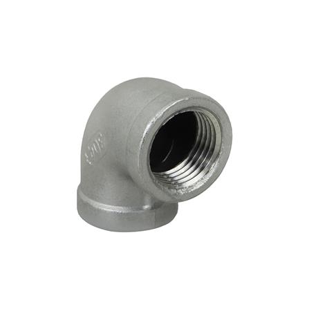 ข้องอ STANLESS SUS 304 90 องศา เกลียวใน CITY 1/2 นิ้ว สีเทา_0