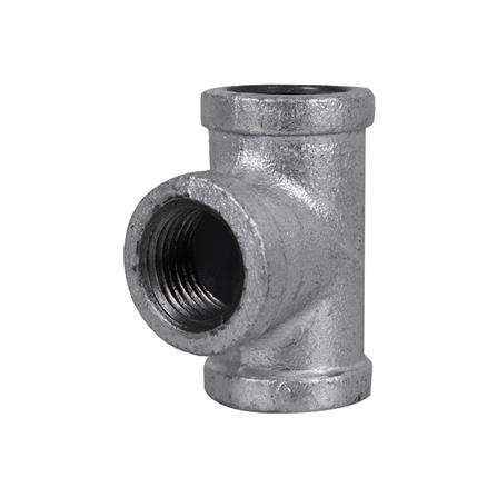 ข้อต่อสามทางเกลียวในเหล็กกล้า CITY 1/2 นิ้ว