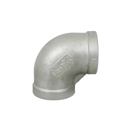 ข้องอSTANLESS SUS 304 90 องศา เกลียวใน CITY  3/4 นิ้ว สีเทา_1