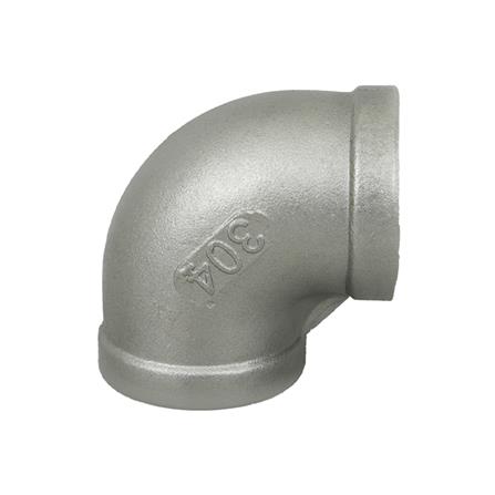 ข้องอ 90 องศา เกลียวใน สเตนเลส CITY 1 1/2 นิ้ว สีเทา_1