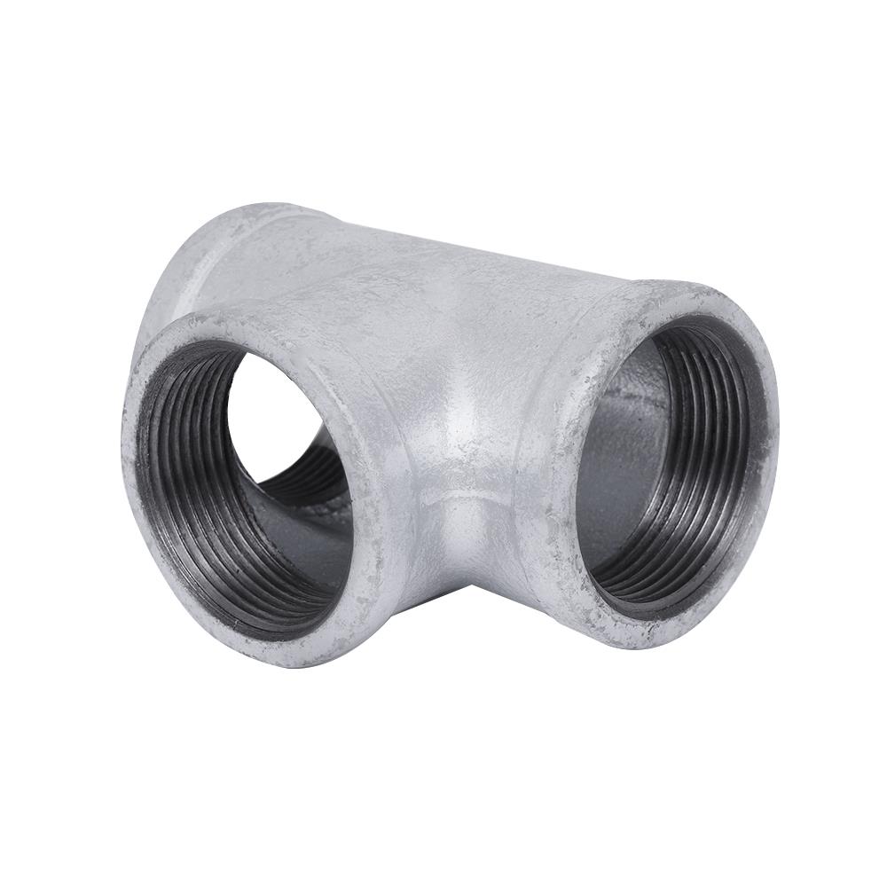 ข้อต่อสามทางเกลียวในเหล็กกล้า CITY 1 1/2 นิ้ว