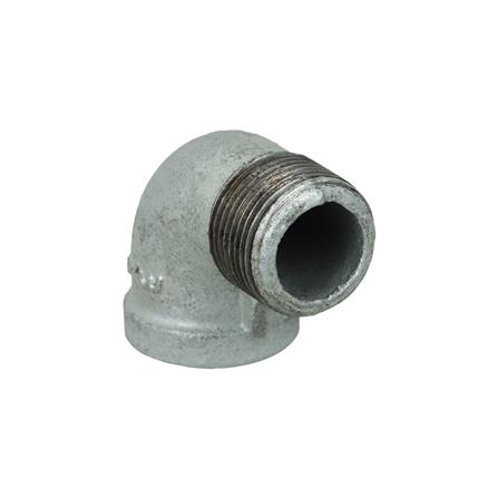 ข้องอเหล็ก 90 องศา เกลียวนอก/ใน CITY 3/4 นิ้ว สีเทา