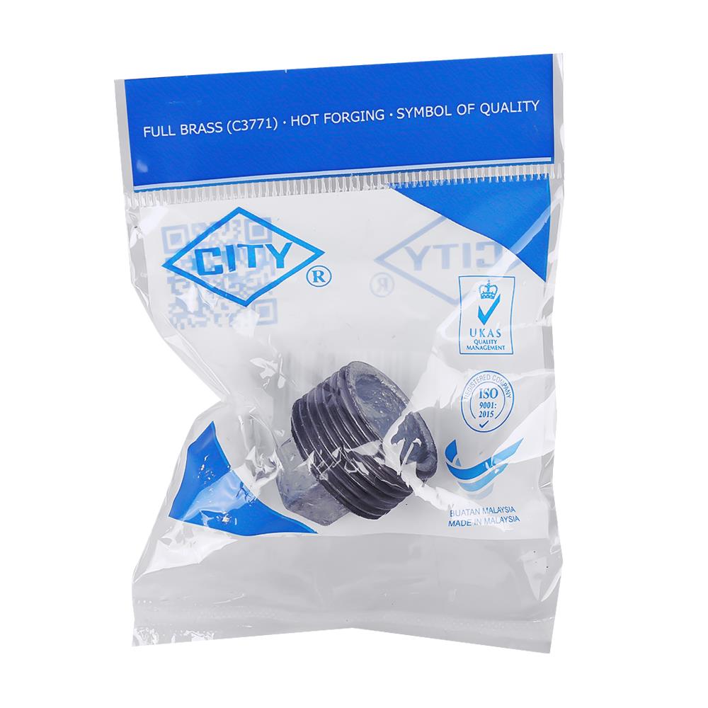 ปลั๊กอุดเกลียวประปา CITY 3/4 นิ้ว