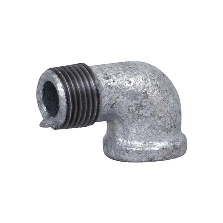 ข้องอเหล็ก 90 องศา เกลียวนอก/ใน CITY 3/4 นิ้ว สีเทา