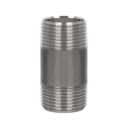 ข้อสั้นสเตนเลสเกลียว 2 ข้าง CITY 3/4 นิ้ว_1