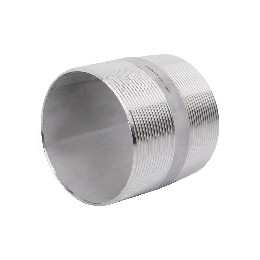 ข้อสั้นเกลียวสองข้าง CITY SUS 304 3 นิ้ว