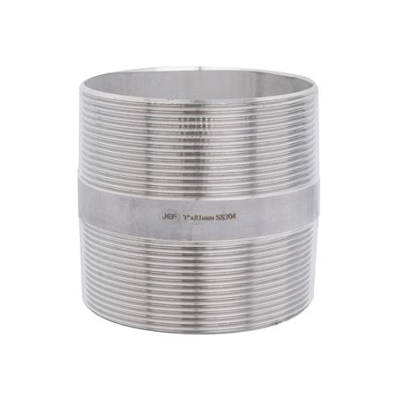 ข้อสั้นเกลียวสองข้าง CITY SUS 304 3 นิ้ว_0