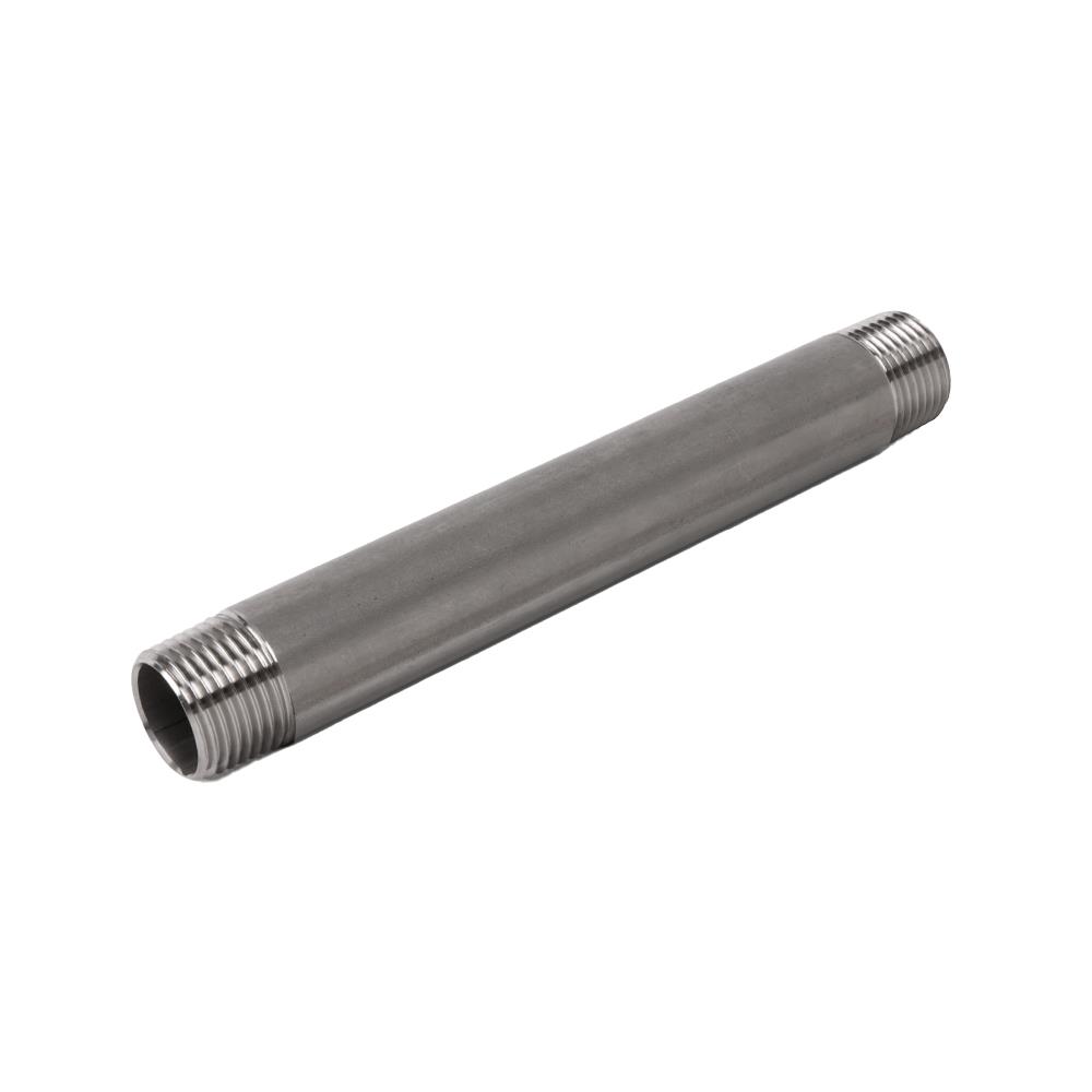 ข้อสั้นสแตนเลสเกลียว 2 ข้าง CITY SUS 304 1/2 นิ้วx6 นิ้ว