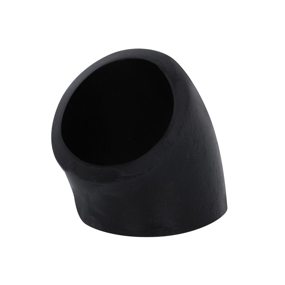 ข้องอเหล็ก 45 องศาเชื่อมเหล็กบาง CITY 1 นิ้ว สีดำ