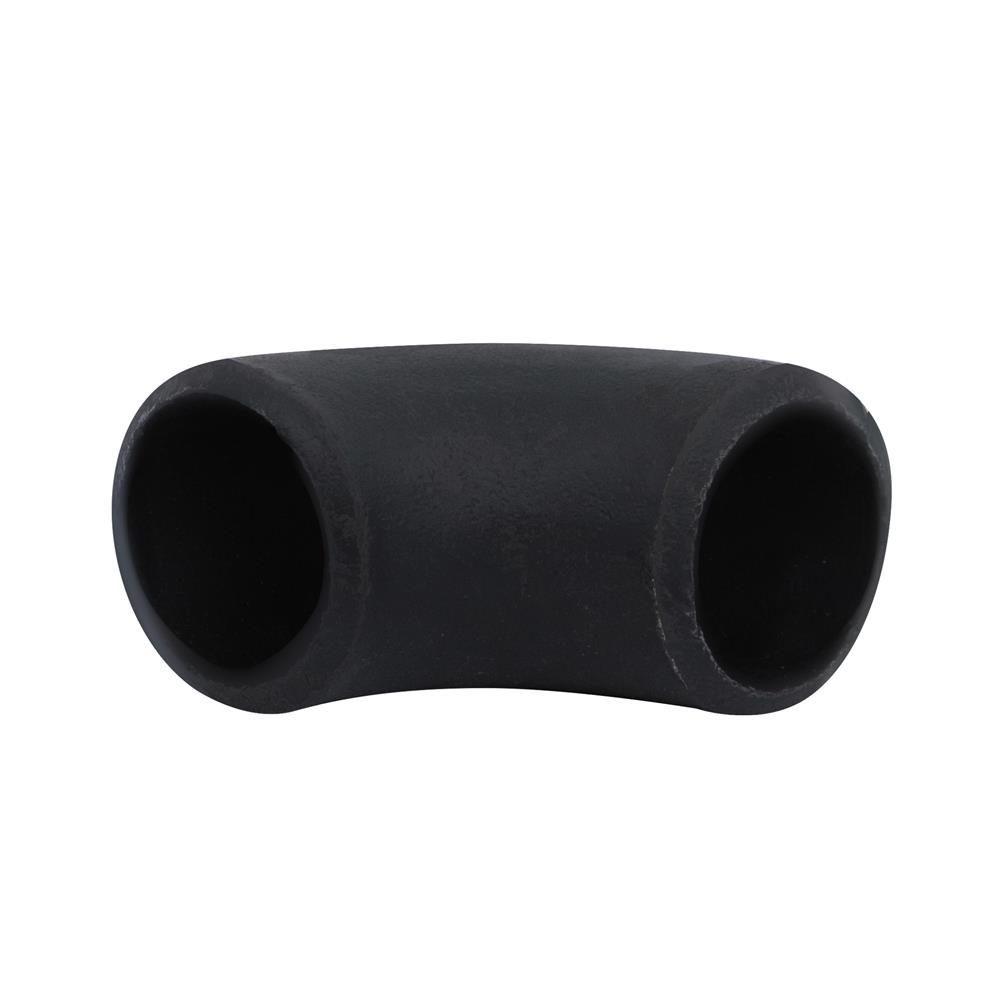 ข้องอ 90 องศา เชื่อมเหล็กหนา CITY 1 นิ้ว สีดำ